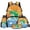 Rainbow Dinosaur, variant on Yspwyqan Backpack Set for School, Rainbow Dinosaur Kids Backpack Set with Lunch Box and Water Bottle Bag, 17" Lightweight Large Capacity Daypack for Teens Travel Hiking