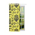 thumbnail image 2 of YUSDECOR Pineapples Pattern Window Curtain Living Room,Bedroom Window Drapes 52x84 inch, 2 of 3