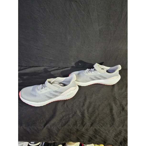 Ad-id-as Mens Gray Running, Jogging, Walking, Casual, Shoes Sneakers Size 6.5