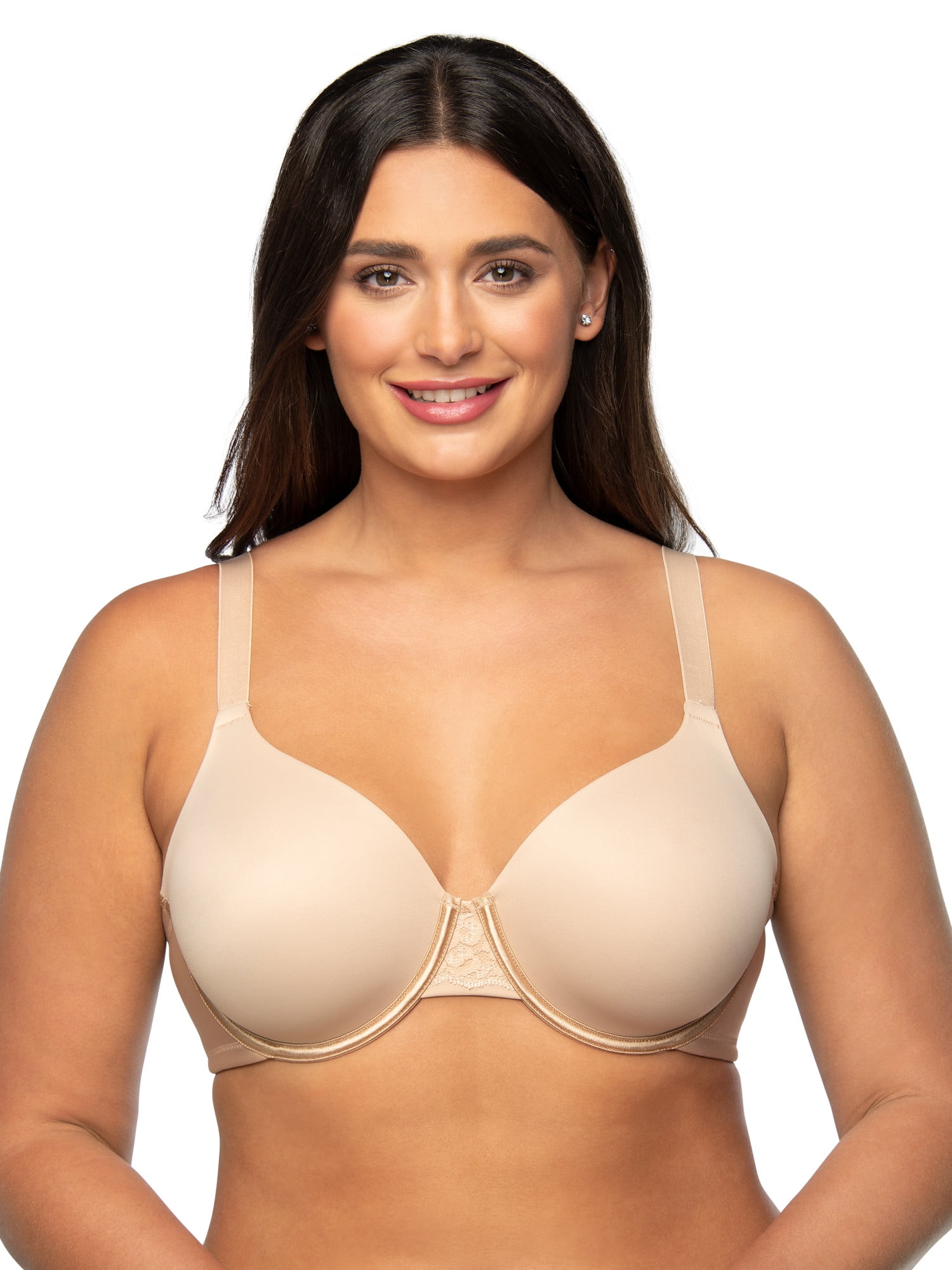 Vanity Collection Women's Full Figure Lightly Lined Smoothing Underwire Bra, Style 3476528 - Walmart.com