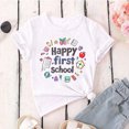 thumbnail image 3 of YUANxueke Short Sleeve T-Shirts for Boys Girls, Cute Printed Crewneck T-Shirts, Back To School Casual Tops, 3 of 6