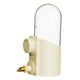 thumbnail image 5 of Comedero para pájaros, dispensador de agua, fácil de instalar, accesorios para jaulas, bebedero automático, botella para cacatúas, agapornis y Estilo B, 5 of 8
