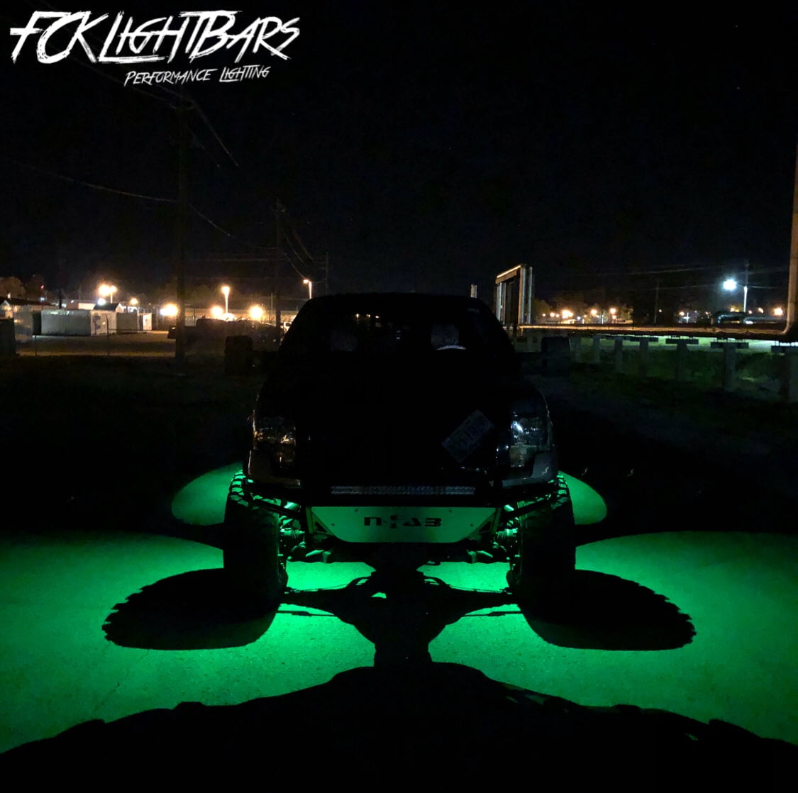 FCK Lighting RGB Multi Color Rock Lights [High Intensity]