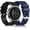Black/NavyBlue, variant on Tianle [2 Pack] Band Compatible with Samsung Galaxy Watch 3 45mm/Galaxy Watch 46mm Bands/Gear S3 Frontier, 22mm Smart Watch Band Silicone Casual Straps Accessories for Women Men