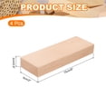 thumbnail image 2 of Uxcell 4Pcs Bloque de madera de tilo para tallar 0.8"x2"x6" Bloques de madera cuadrada para decoración de artes DIY, 2 of 7