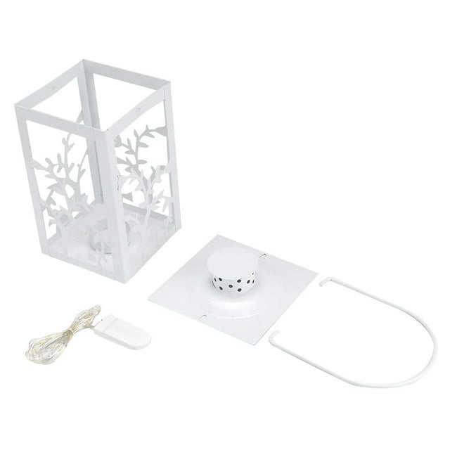 Candelero de luz LED de hierro de estilo Retro, cadena de lámpara cálida para el hogar, dormitorio, sala de estar