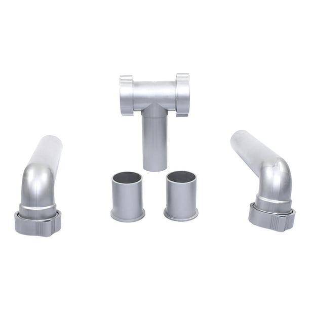 Salida Central Fregadero 2 Tarjas Plástico 56X21X4 Cm Gris