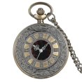 thumbnail image 1 of Antique Retro Roman Numeral Display Quartz Pocket Watch, 1 of 5