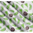 thumbnail image 3 of Soimoi Cotton Poplin Fabric Watermelon Fruits Print Fabric by The Yard 56 Inch Wide, 3 of 7