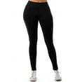 thumbnail image 6 of 4 Pack Women's High Waisted Leggings Ultra Soft Wide Waistband Pants S-3XL Plus Size Available, 6 of 6