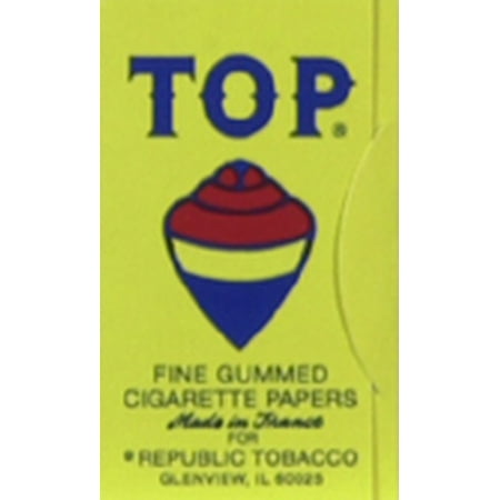 24pc TOP Fine Gum Single Wide Rolling Papers (Best Flavored Rolling Papers)