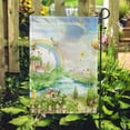thumbnail image 2 of Fairy Tale Landscape River Town Double Sided House Flag 28x40 inch Decorative Yard Flag for Outdoor, 2 of 5