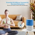 thumbnail image 2 of 4.5L Ultrasonic Humidifiers For Bedroom, Fabuletta Cool&Warm Mist Humidifier With 3 Adjustable Mist Levels,Timer and 360 Nozzle Output, 2 in 1 Large Room Humidifier Essential Oil Diffuser, 2 of 8