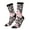 3 Black, variant on Black Snake Print Adult Socks for Men & Women,Calf Socks, Ankle Socks,Boots Socks,Breathable Casual Sock,Unisex Crew Socks