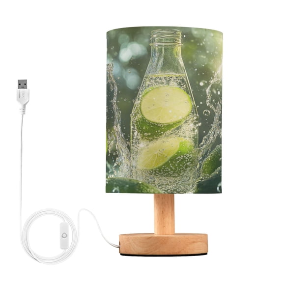 BZSMCE Lamp Modern Ffyy3_a_bottle_of_sparkling_water_is_filled_with_limes_surround_db5d3b7e-589f-4a2a-a434-c10f4597e319 Creative Patter Night Light