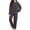 Dark Gray Pajamas for Women Set, variant on QATAINLAV Fuzzy Pajamas for Women Set Winter Warm Fluffy Loungewear Fleece 1/2 Zip Long Sleeve Tops and Pants 2 Piece Lounge Sets, Purple, Free Size