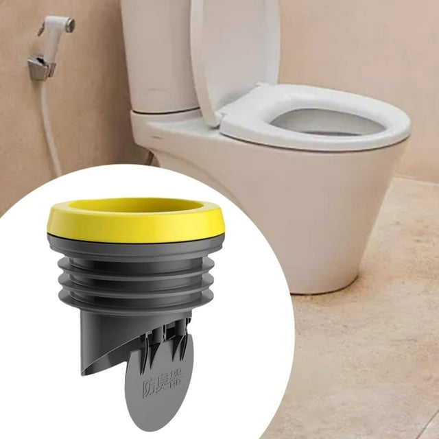 Anillos de sellado de brida Macarena para inodoro gris tapón de olor previene el reflujo