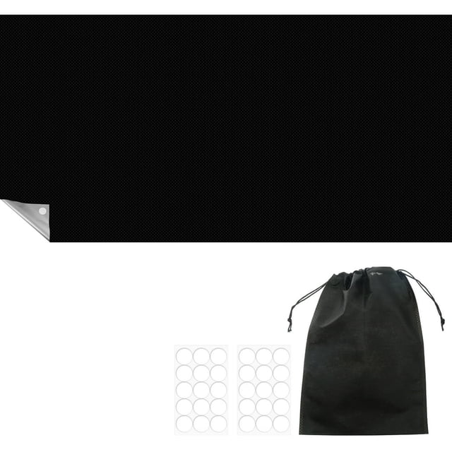 MesaSe Store Occultante Portable avec Sac à Cordon, Toile Oxford, Stores Occultants de Voyage Sans Perçage, Rideau Occultant, Store Réutilisable Lavable, Rideaux Occultants, Stores, Découpe Bricolage pour Fenêtres Lof