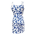thumbnail image 5 of Women's Summer Sexy Floral Strap Mini Dress, 5 of 6