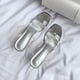thumbnail image 5 of Sandalias Tacón Grueso Punta Cuadrada Mujer Slip On Open Toe para Fiesta Boda, 5 of 9