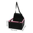 thumbnail image 4 of Unique Bargains 1 Pcs Durable Waterproof Car Seat Cover for Pet Black Black, Pink, 4 of 6