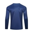thumbnail image 4 of Rash Guard for Men UPF 50+ Sun Protection Swim Shirts Moisture Wicking Navy Blue XXL, 4 of 7