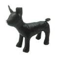 thumbnail image 2 of Almencla Dog Mannequin PU Leather Standing Position for Display Dog Toys Black, 2 of 8