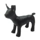 thumbnail image 1 of Maniquí de perro de pie, de piel sintética, para mascota. Negro S, 1 of 7