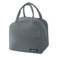 thumbnail image 2 of Lunch Box for Women Teens,Cute Lunch Box Cooler Bag, Portable Insulated Small Lunch Bag Women Reusable Corduroy Lunch Tote for Work/Travel/Picnic/School, 2 of 3