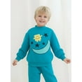 thumbnail image 7 of Laughing Child Cozy Space-Themed Fleece Sweatshirt in Soft Fabric with Plush Lining for Comfort and Insulation Perfect for Layering and Casual Wear, 7 of 7