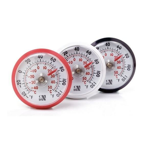 CDN AT120 Stick 'M Ups Indoor / Outdoor Thermometer - Dozen