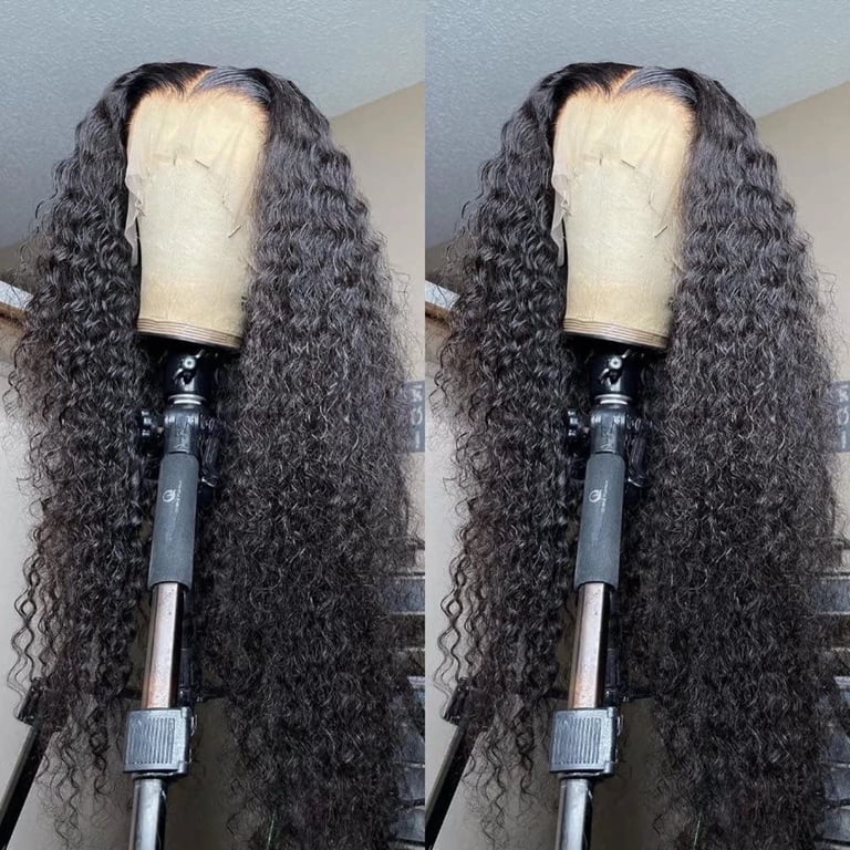 HAOFAN HD 13X6 Lace Front Wig Human Hair Wigs for Black  display picture 3