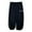 X51-Black, variant on YUEHUA Girl's Sweatpants, Kids Unisex Sportswear Pants Drawstring Plain Jogger Pant for Boys or Girls Long Training Casual Trousers, Size 10-11 Years