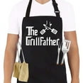 thumbnail image 1 of SBYOJLPB Aprons Clearance Kitchen Essentials Aprons for Men Aprons for Chefs - Texted Aprons for Men and Women Valentine'S Day Baking Gift Men'S Cooking Apron 2 Pockets, 1 of 1