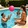 thumbnail image 4 of Yhmxh Inflatable Spiky Sensory Ball Beach Balls Bounce Ball, Soft Rubber Pool Balls, Blow up Balloon Toys Swimming Pool Disco Ball for Summer Pool Party, Beach, Photo Props & Water Games, 4 of 6