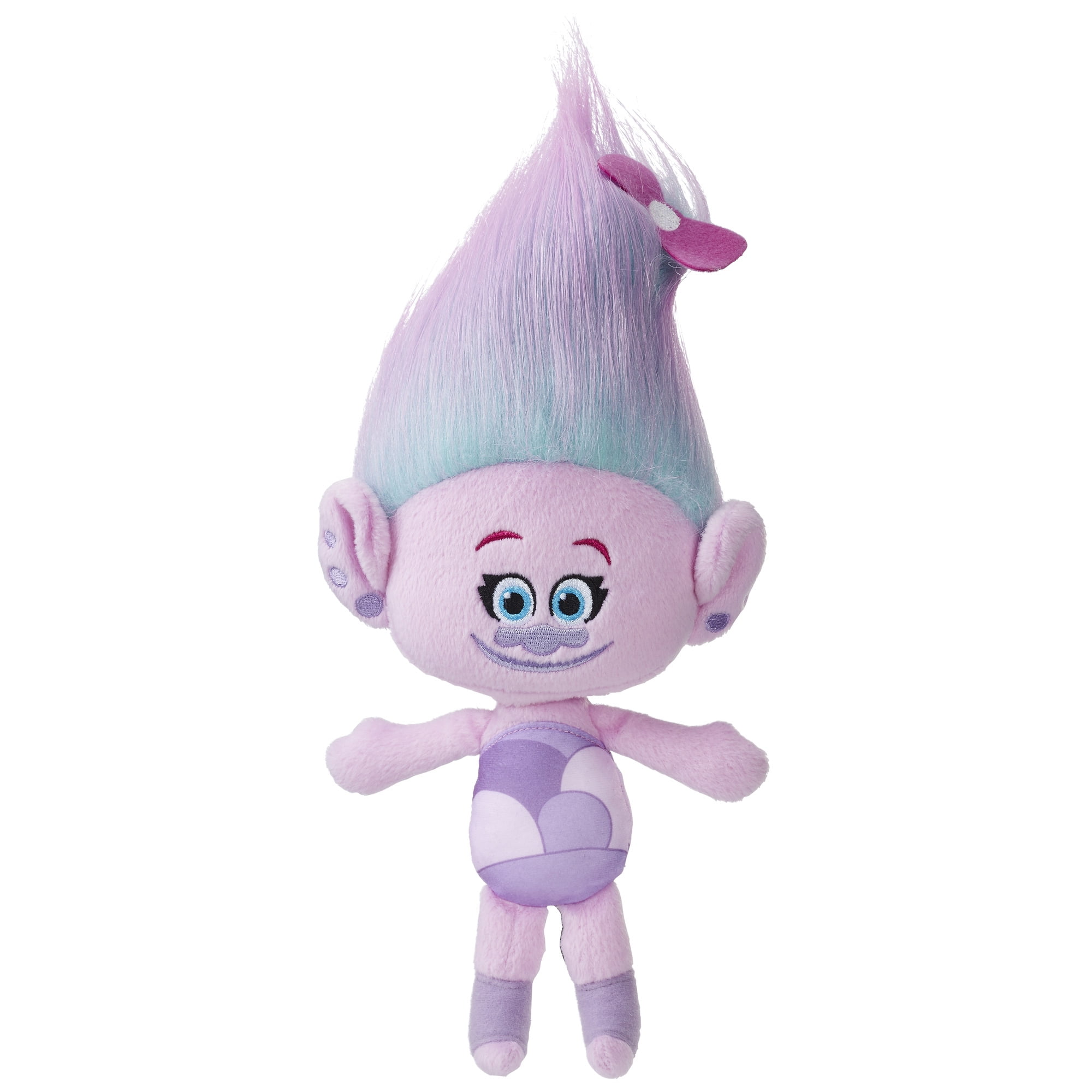 DreamWorks Trolls Satin Hug 'N Plush Doll - Walmart.com - Walmart.com