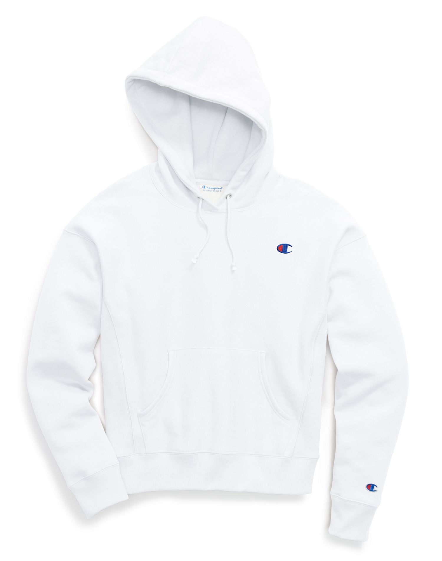 plain white champion hoodie