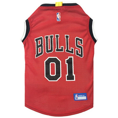 Pets First NBA Chicago Bulls Mesh Basketball Dog Jersey, Available in Various (Best Retro Nba Jerseys)