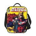 thumbnail image 5 of My Hero Academy Lunch Bag Anime Lunch Tote Bag Reusable Insulated Lunch Box Portable Lunch Bento Box For College Work Office Picnic 10.5*8*4.5 Inch, 5 of 8