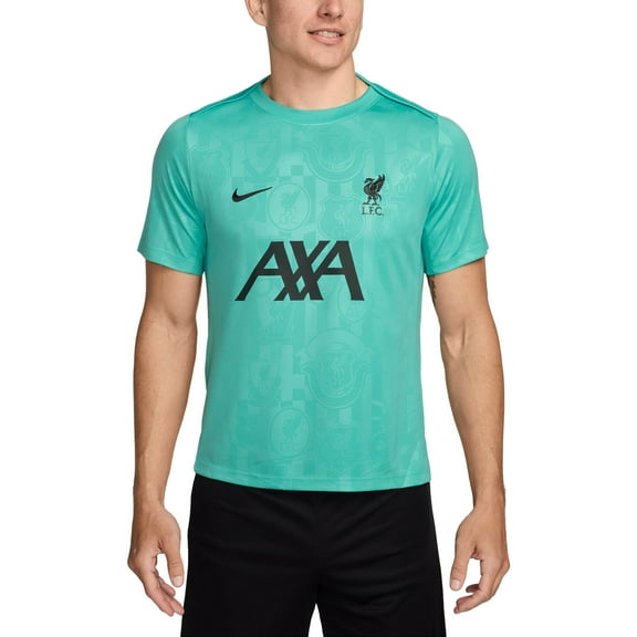 Men's Nike Teal Liverpool 2024/25 Academy Pro Pre-Match Top