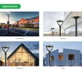 thumbnail image 6 of Chiuer LED Adjustable Swivel Post Top Light 100/80/60 Watt Color Selectable 30K/40K/50K 100-277V, 6 of 6