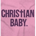 thumbnail image 2 of Christian Baby Baptism Christening Romper Boys or Girls Infant Baby Brisco Brands 12M, 2 of 6