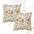 thumbnail image 3 of Bingfone Decorative Pillow Covers 18"X18" Mushrooms Couch Pillow Cases Modern Farmhouse Covers For Couch Sofa Bed, 3 of 9
