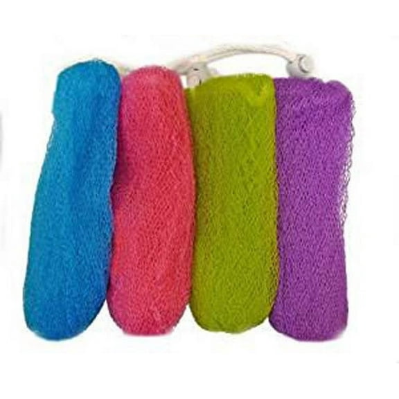 Aquasentials Exfoliating Mesh Soap Saver Pouch 4pk