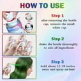 thumbnail image 6 of Temporary Hair Color Spray for Kids and Adults Hair Coloring Tool Kit Easy to Apply Hair Dye Spray 6 Colors Crazy Hair Neon Hair Dye Spray , 6 Cans 4oz, 6 of 8