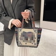 thumbnail image 5 of Bolso de hombro artístico pequeño y exquisito para estudiantes, bolso de lona sencillo para mujer, bolso de mano bordado, bolso de mujer, 5 of 5