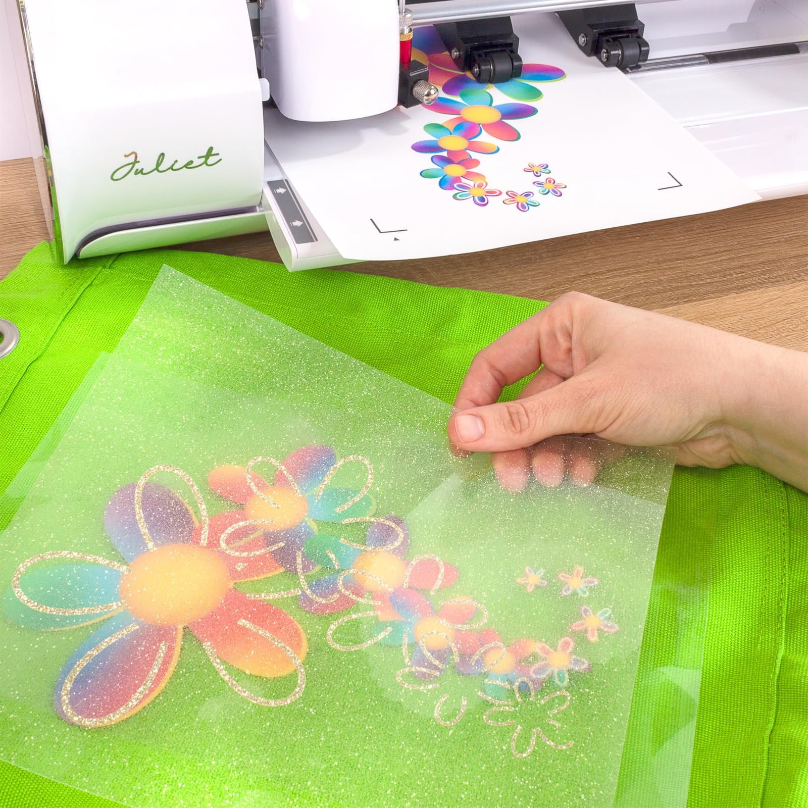 Siser EasyColor DTV, 11" x 16.5" Sheets 25 Pack - Inkjet Printer Compatible Heat Transfer Vinyl - Iron On Direct-to-Vinyl Transfers for T-Shirts, Accessories, and More