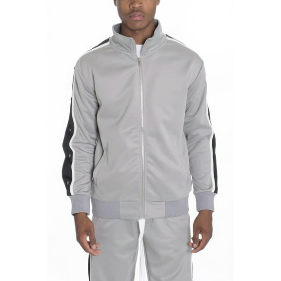 Snap Button Track Jacket