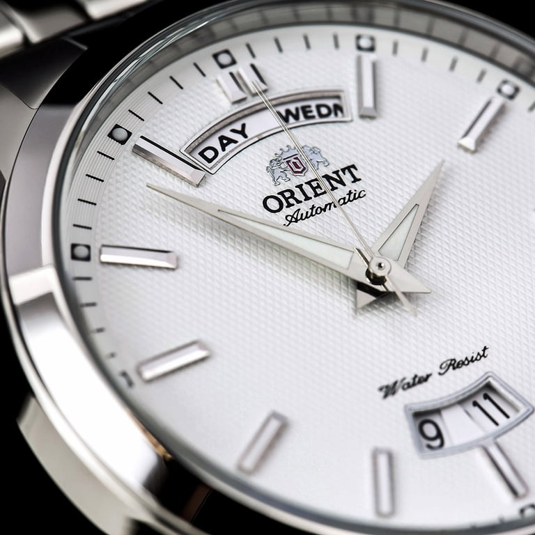 Orient EV0S003W Men's Union Automatic Watch, Stainless Steel