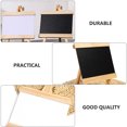 thumbnail image 3 of Weiweiguan 2pcs Small Chalkboard Kid Painting Board Wooden Drawing Calligraphy Board, 3 of 6